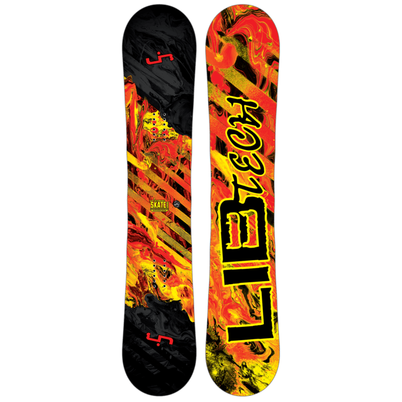 Snowboard Skate Banana Red