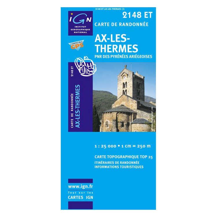 Carte 2148ET Ax - Les -Thermes