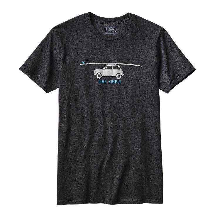 PATAGONIA MEN'S LIVE SIMPLY® GLIDER COTTON/POLY T-SHIRT