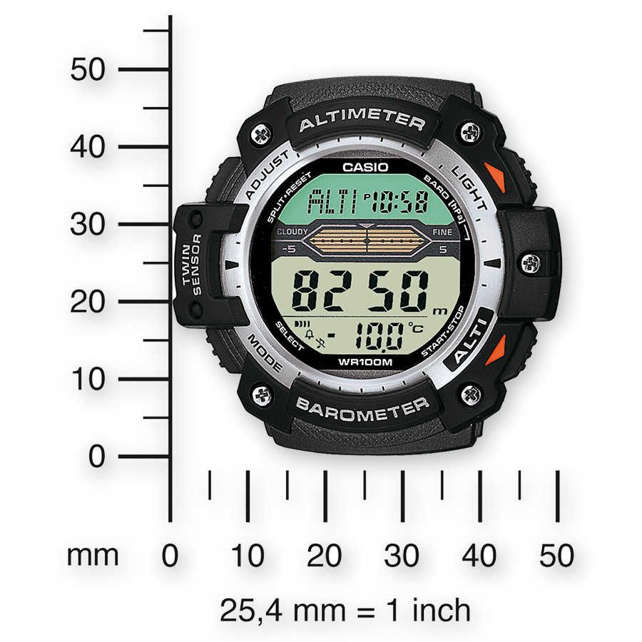 Montre Altimètre et Baromètre SGW-300H-1AVER