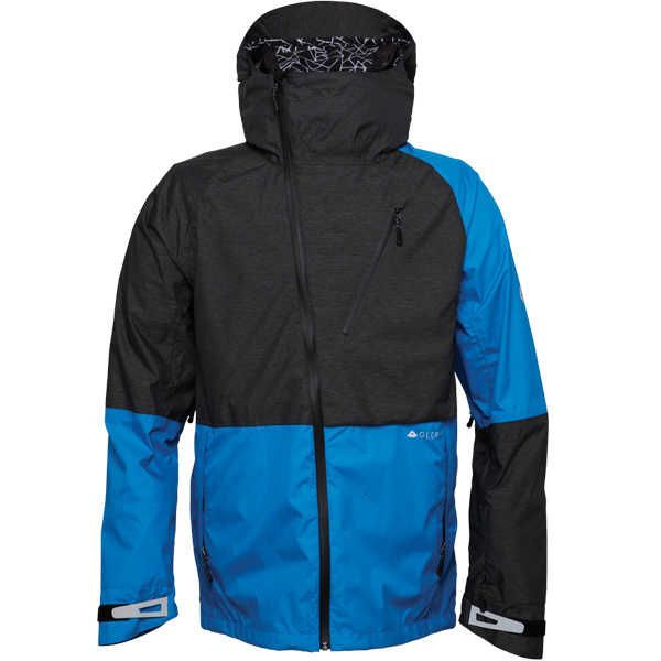 Glacier Hydra Thermagraph Jacket - Blue Heather Twill Colorblack