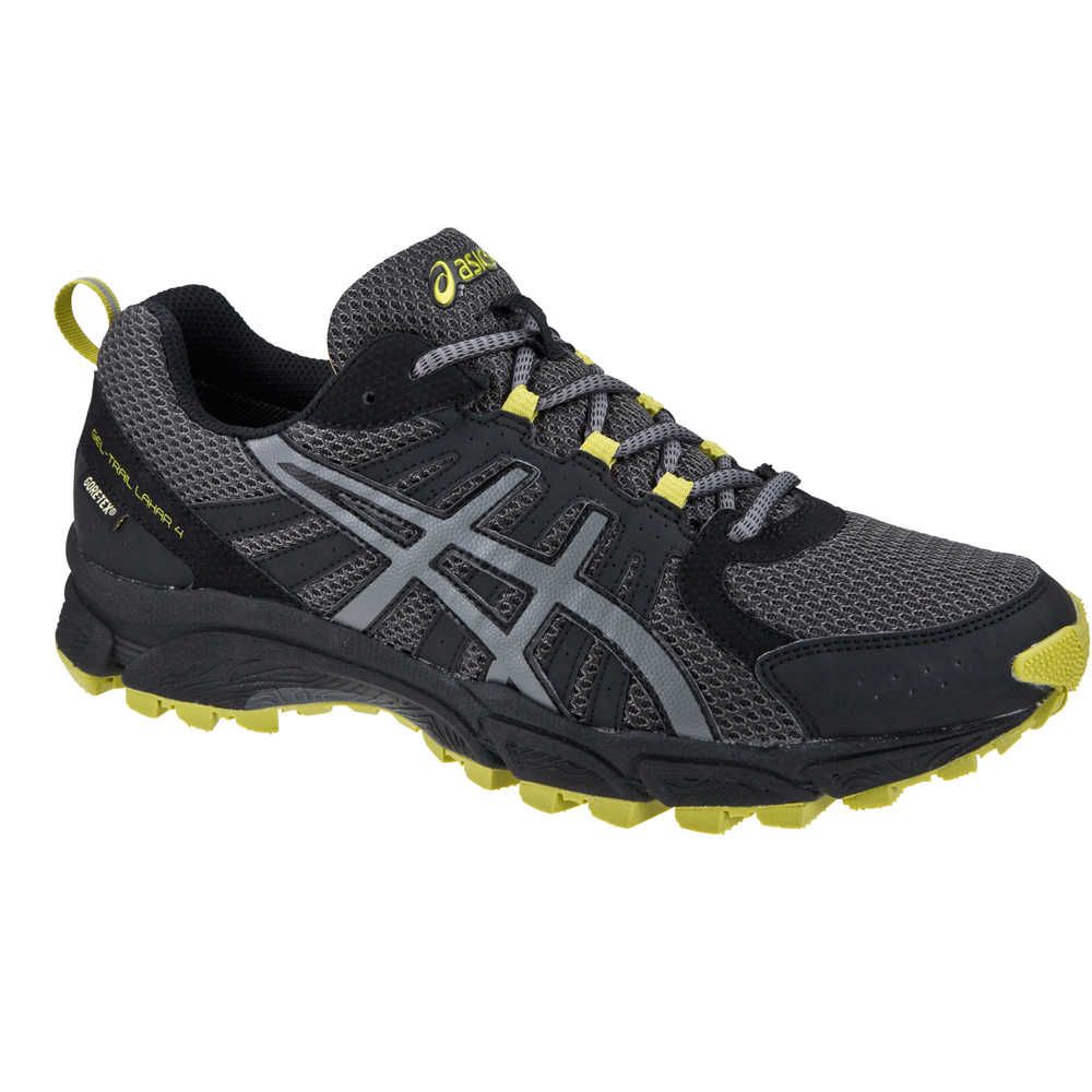 Chaussures Running Homme Gel-Trail Lahar 4 G-Tx - Black/Carbon/Sulphur - 47