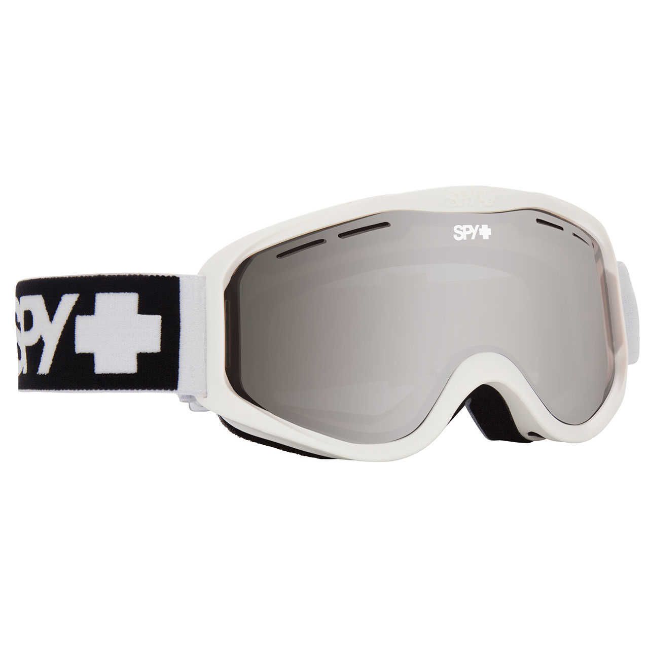 Masque De Ski Cadet Matte White - Silver Mirror