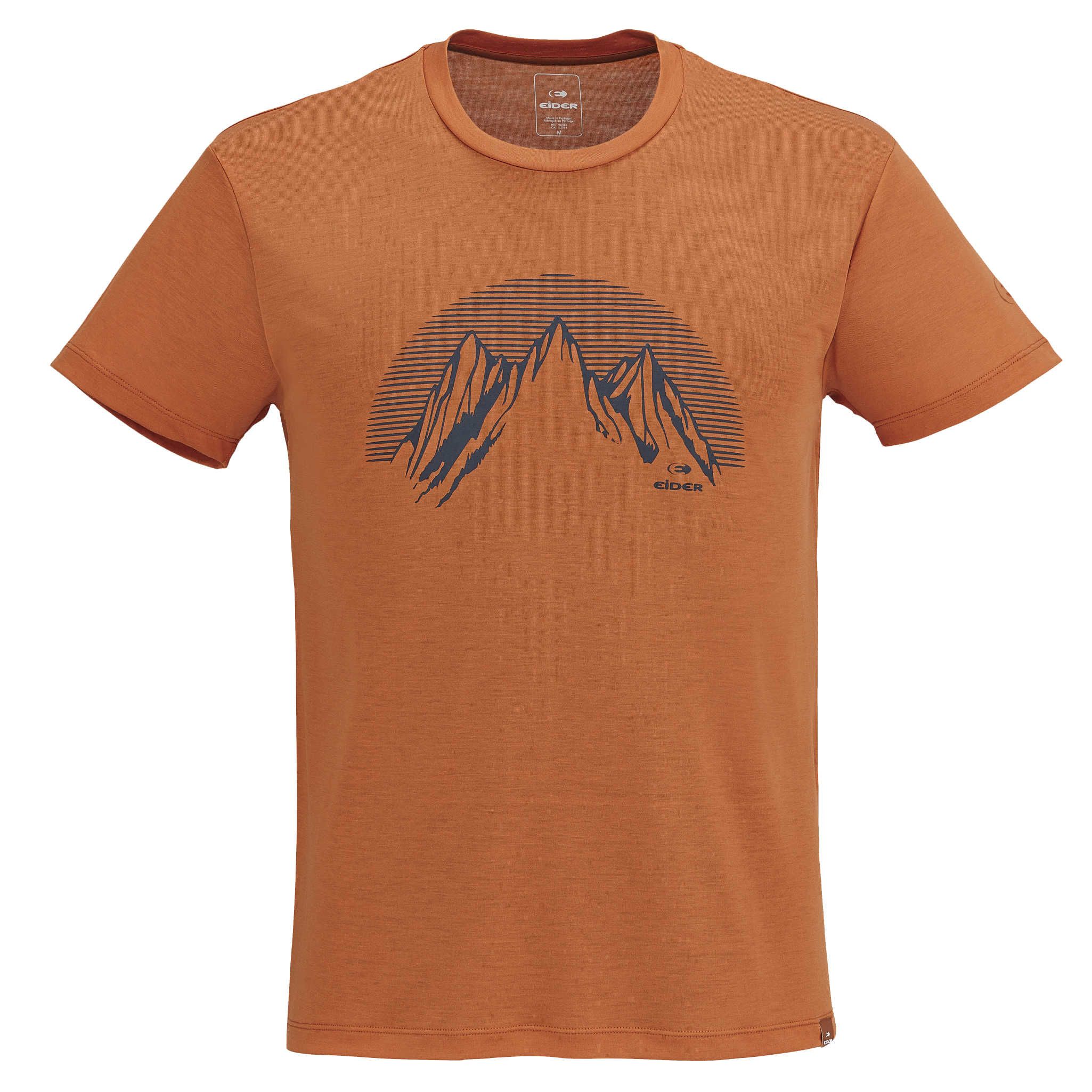 T-Shirt Kidston 2.0 M - Rust Orange 