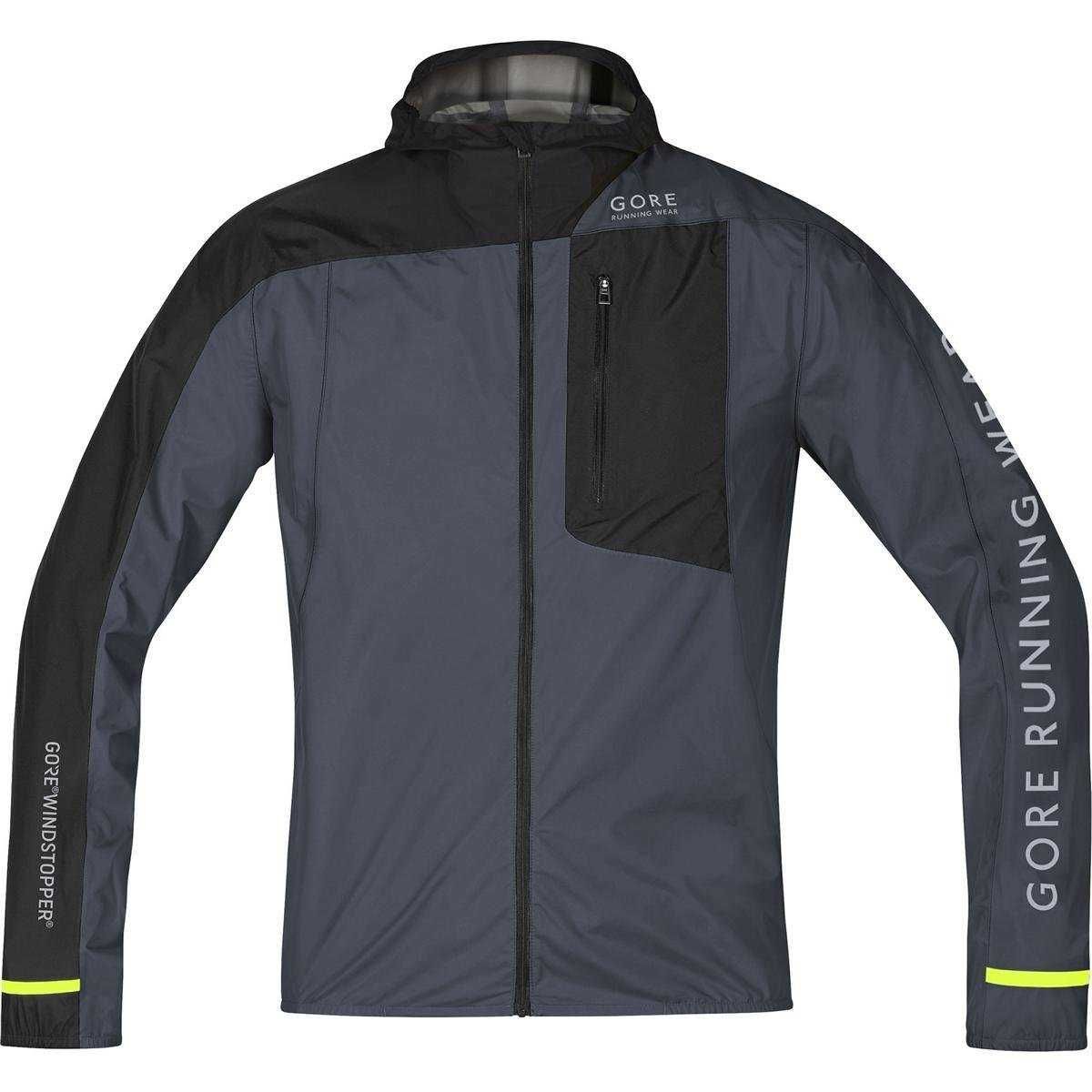 Fusion Windstopper® Active Shell Jacket - Graphite Grey/Black