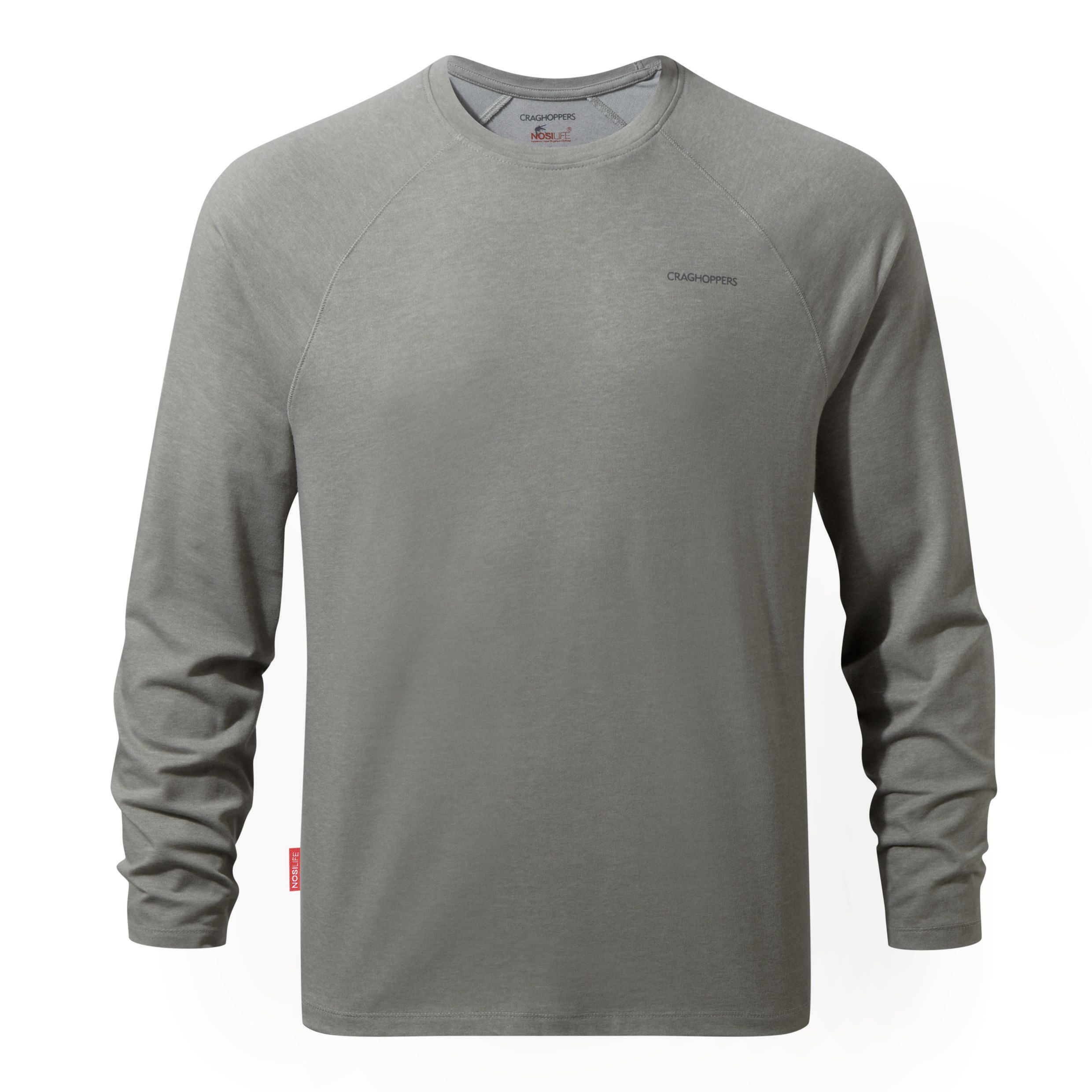 T-shirt Nosilife Bayame Long Sleeved - Grey Marl 