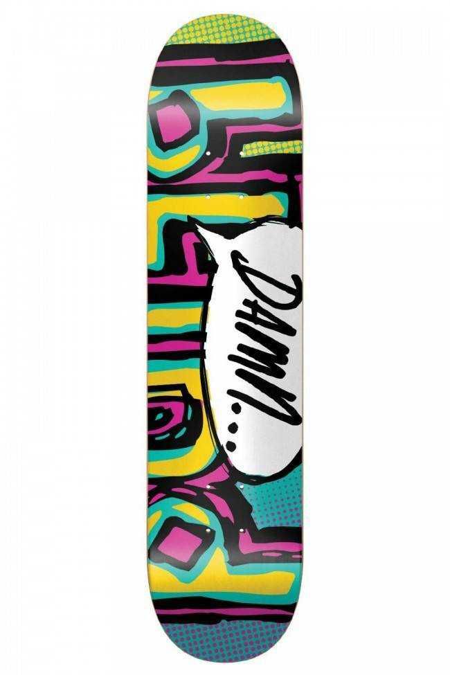Planche nue Og Damn Bubble Turquoise Pink Yellow 8 