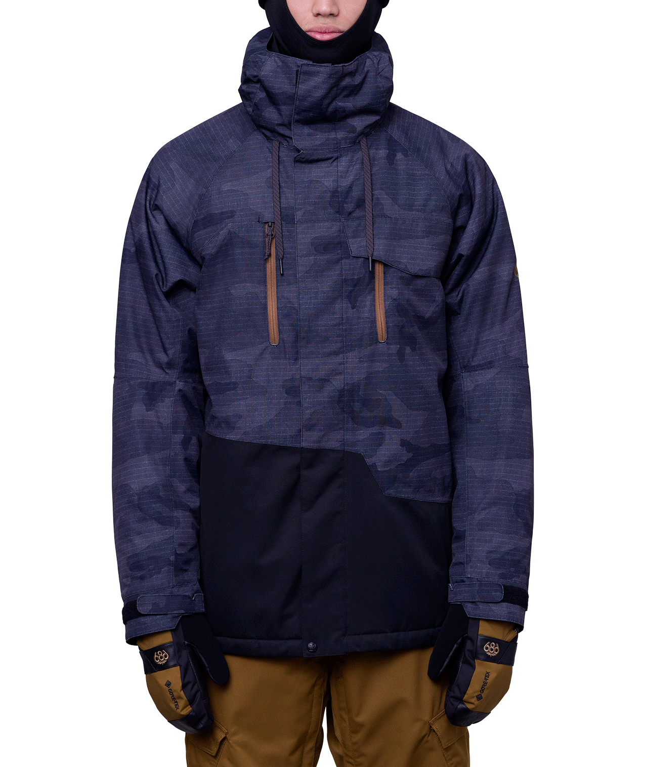 Veste de Ski Geo Insulated Jacket - Black Camo Colorblock