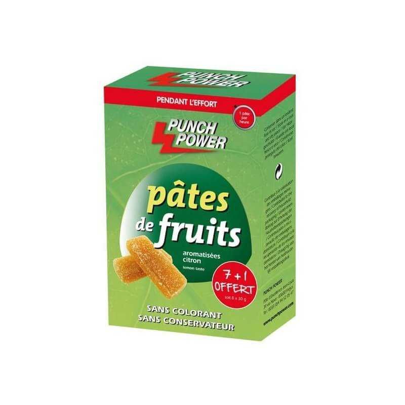 Boîte de 8 Pâtes de fruits énergétiques - Citron