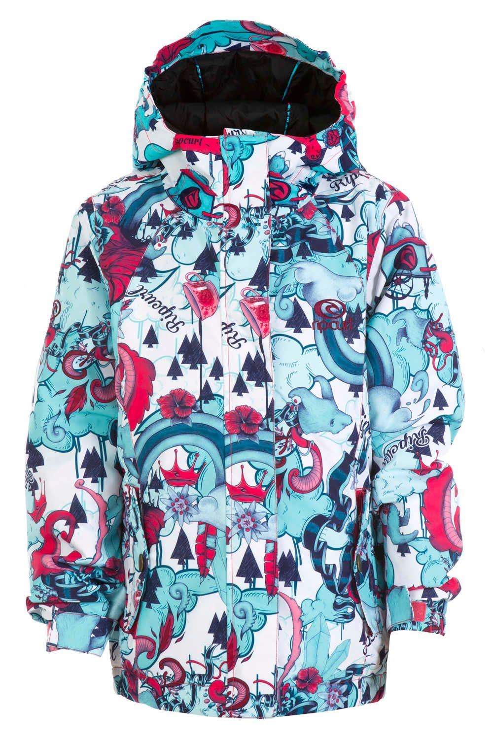 Betty Printed Jr Jkt - Rouge Red