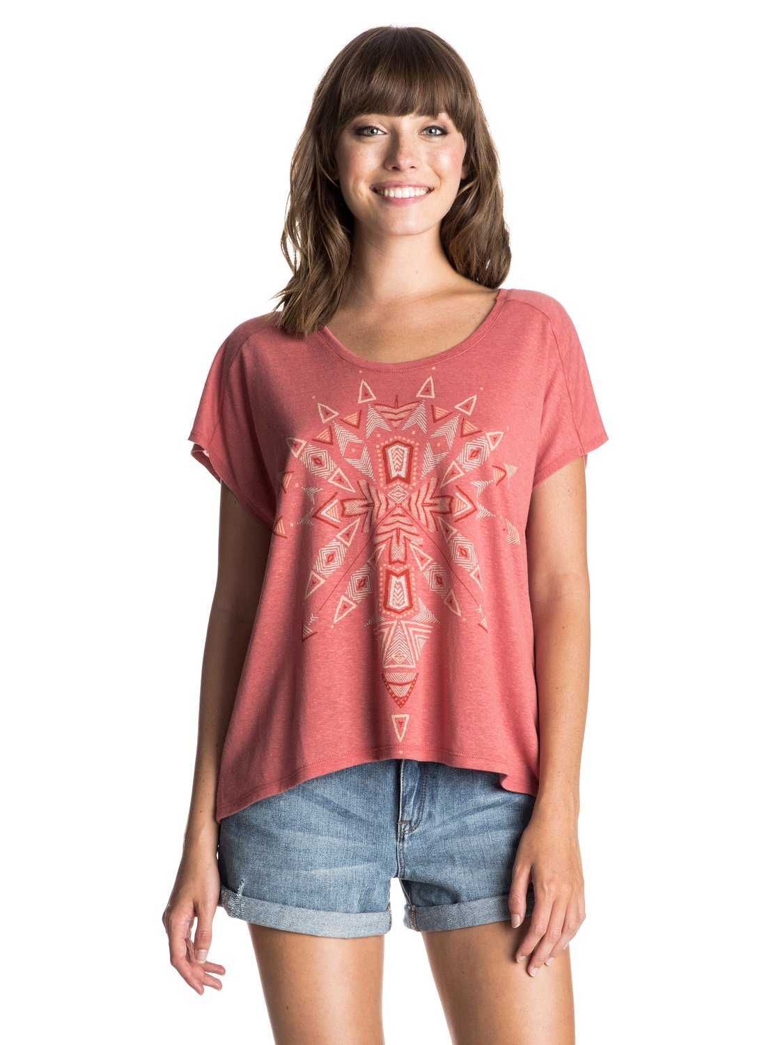 Fashion Dolman Beach Tribe – T-shirt – Faded Rose