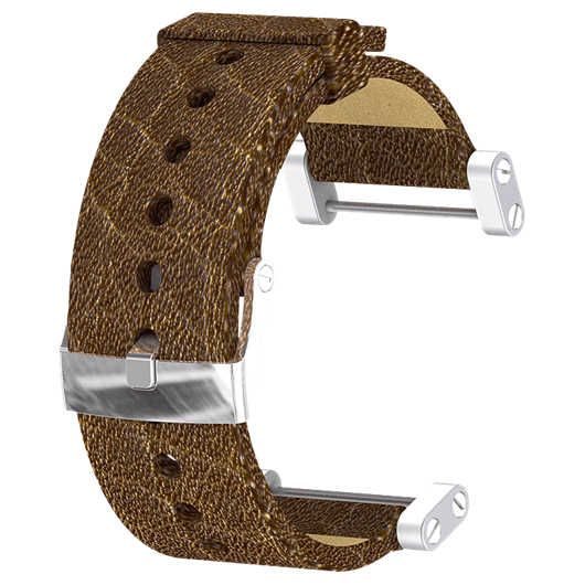 Bracelet Core en cuir avec ergots - Marron