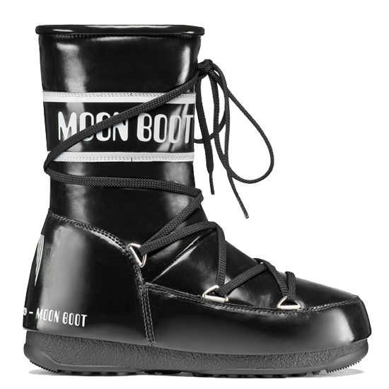 moon boot noir mid