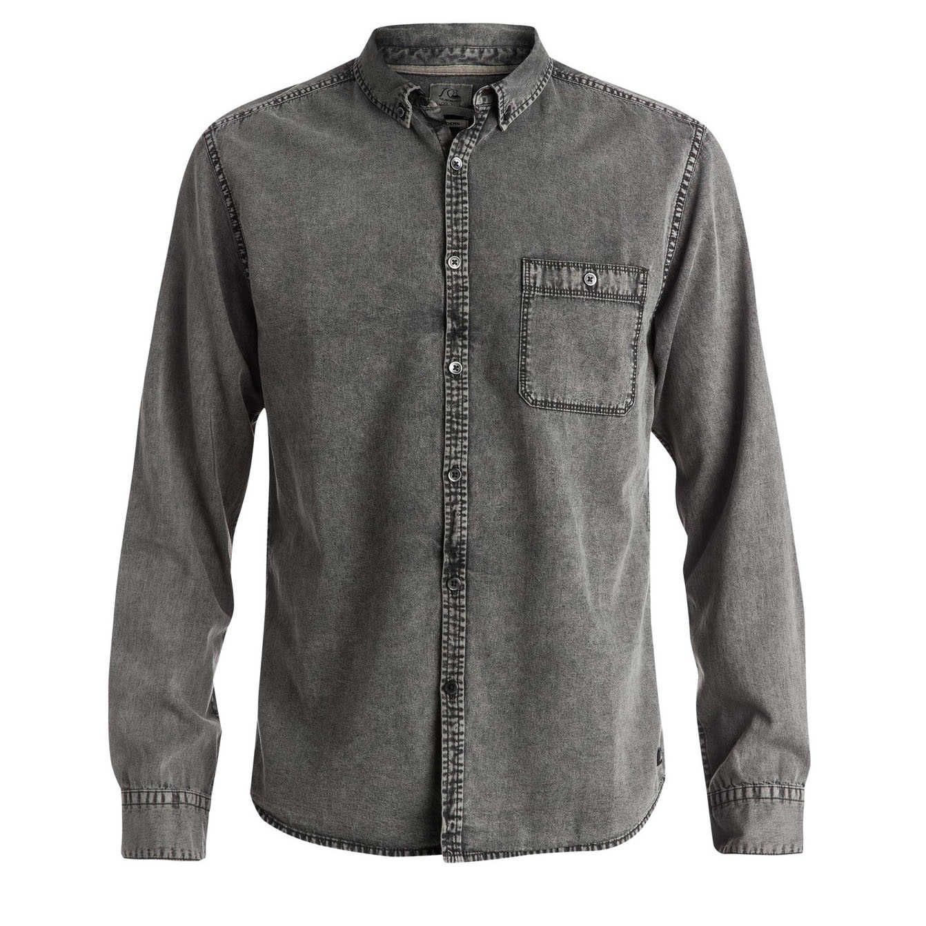 Chemise manches longues - The Clackton - Steeple Gray