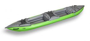 Vue d'ensemble du kayak gonflable helios 2places