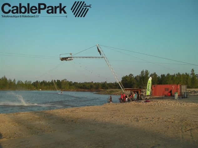Wakeboard cable park