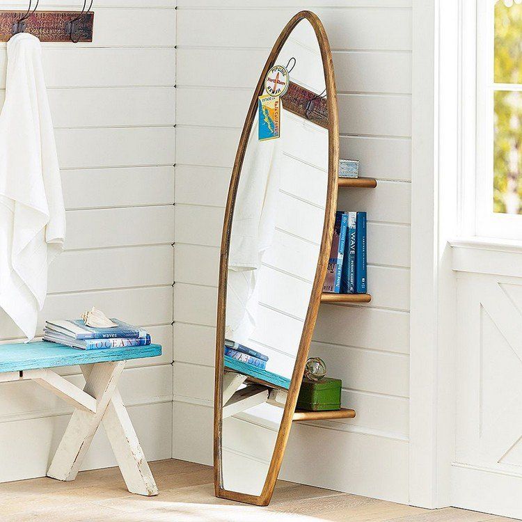 surfboard, miroir