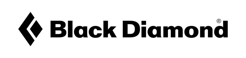Logo noir de la marque d'escalade Black Diamond
