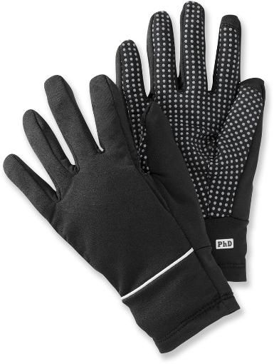 Smartwool PhD HyFi Training Gloves - Black