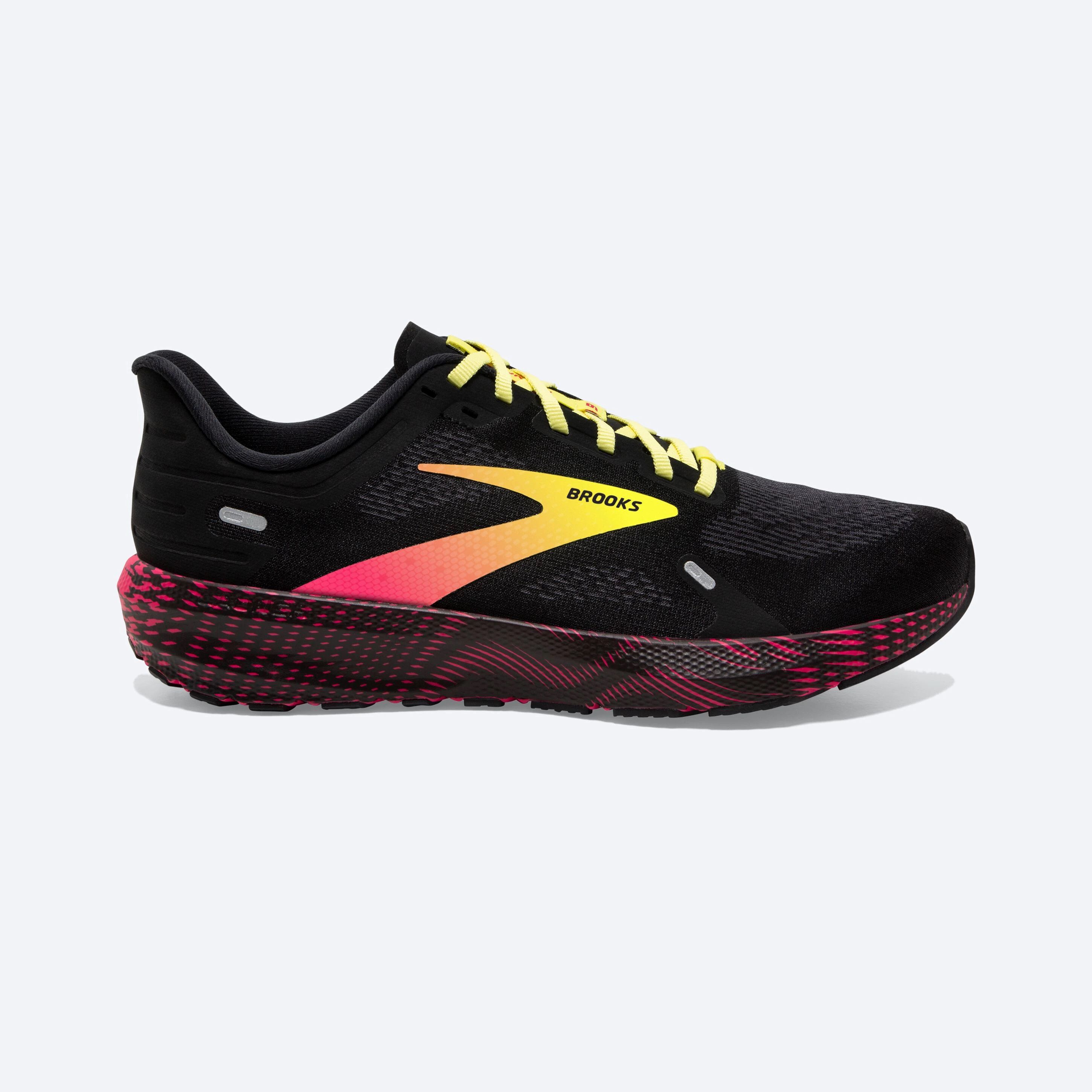 Chaussure de running Launch 9 - Black Pink Yellow