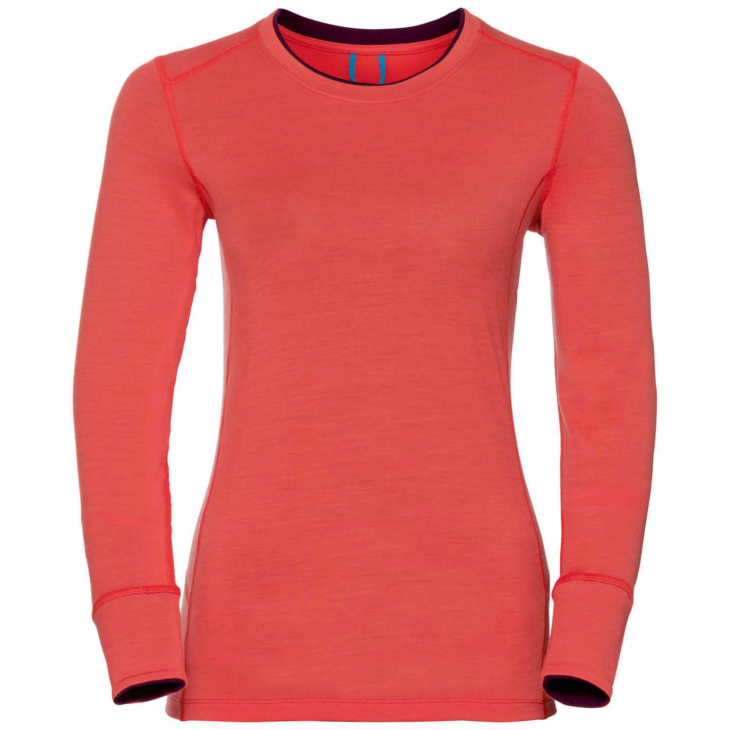 T-shirt Manches Longues REVOLUTION 100% Warm - Hot Coral - Pickled Beet