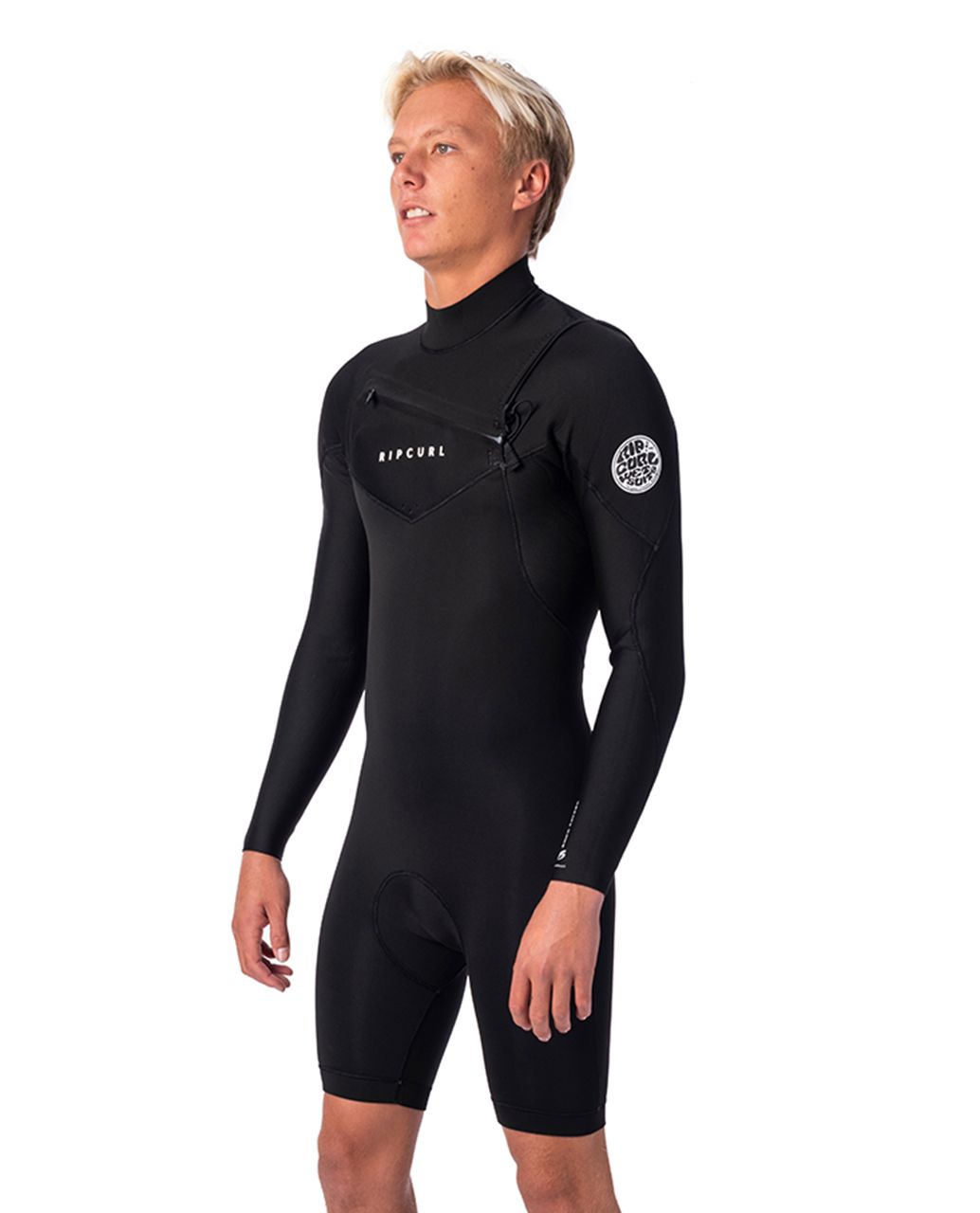 Combinaison de Surf Shorty D Patrol à manches longues 2/2 GB C/zip - Black