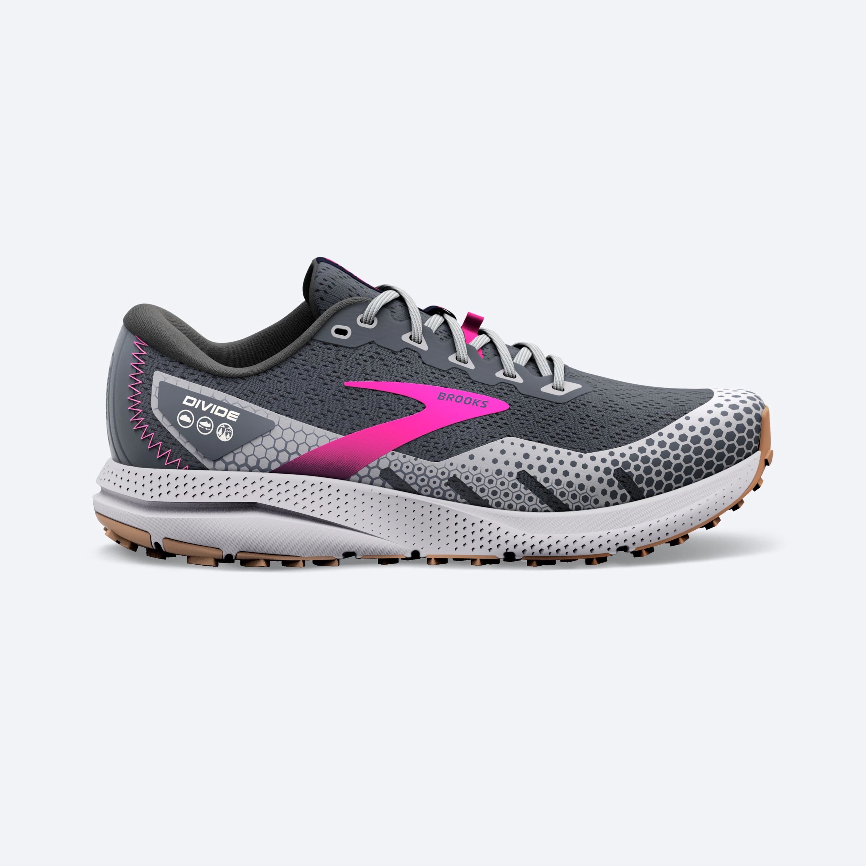 Chaussure de running Divide 3 - Ebony Grey Pink