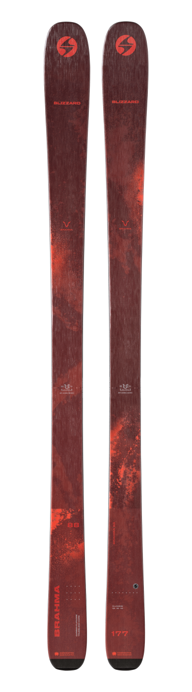 Ski Flat - Brahma 88 - Rouge 