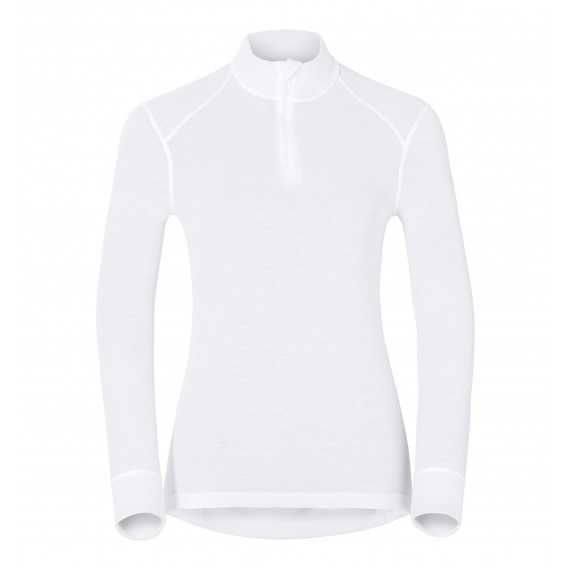 T-Shirt Femme ML Col roulé Warm - Blanc