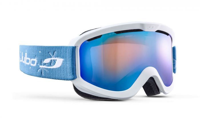 Masque de Ski June - Blanc - Cat3 Bleu