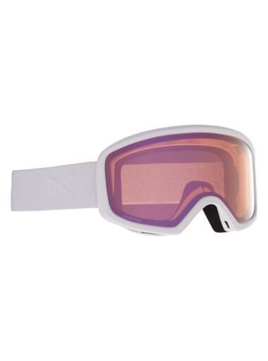 Masque de Ski Deringer MFI - White - PERCEIVE Cloudy Pink + Amber