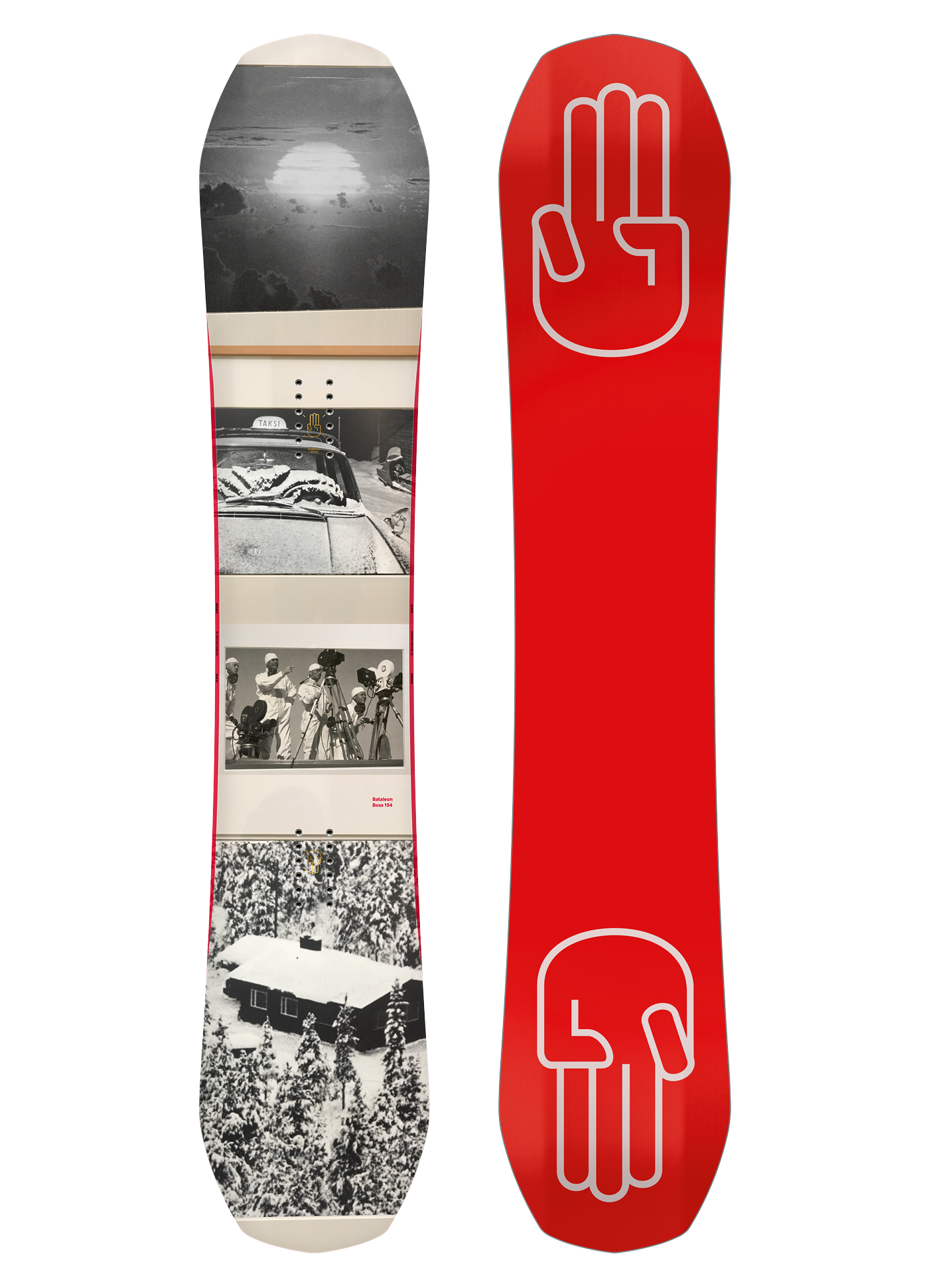 Pack Planche de snowboard Boss + Fixations