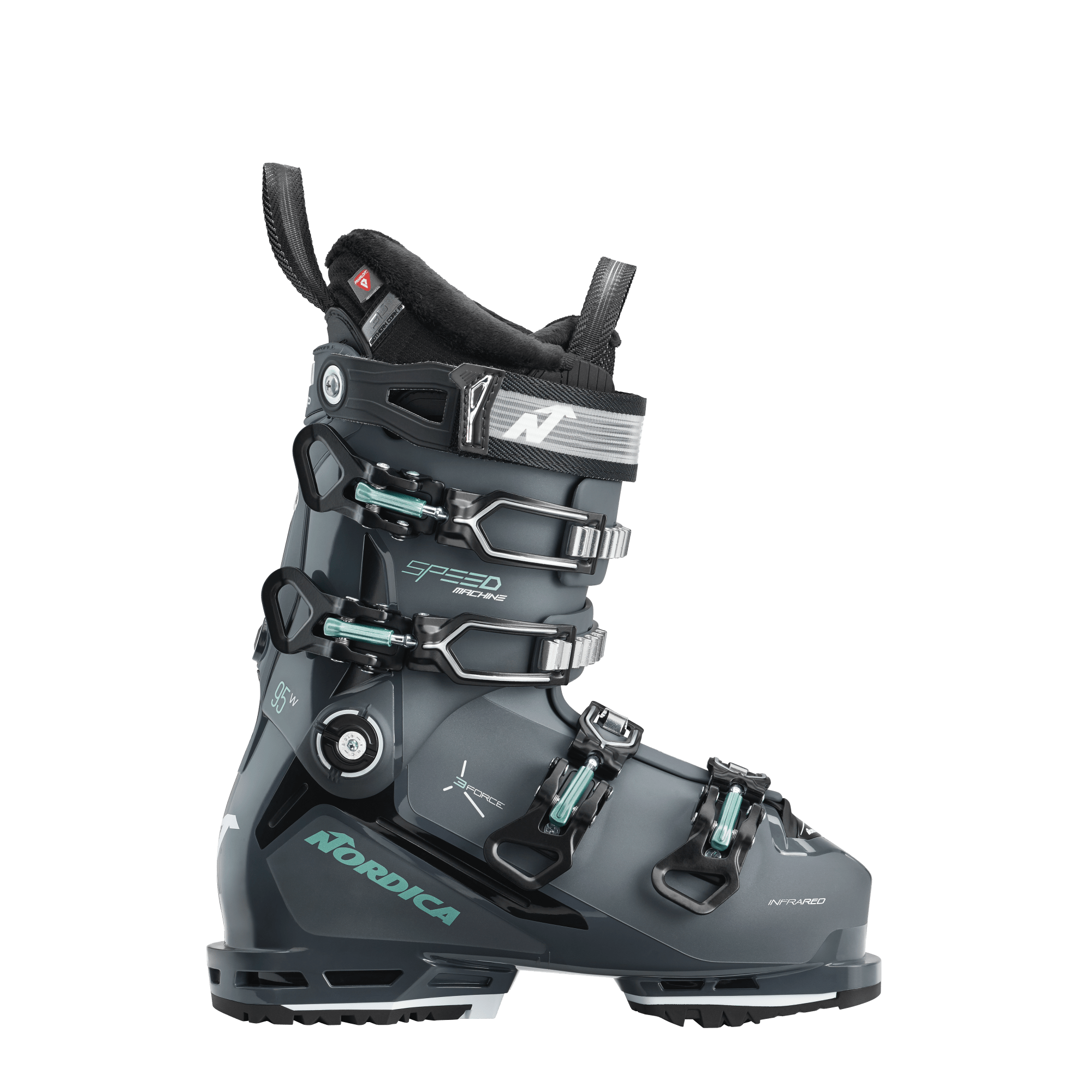 Chaussure de ski - Speedmachine - Noir/Green