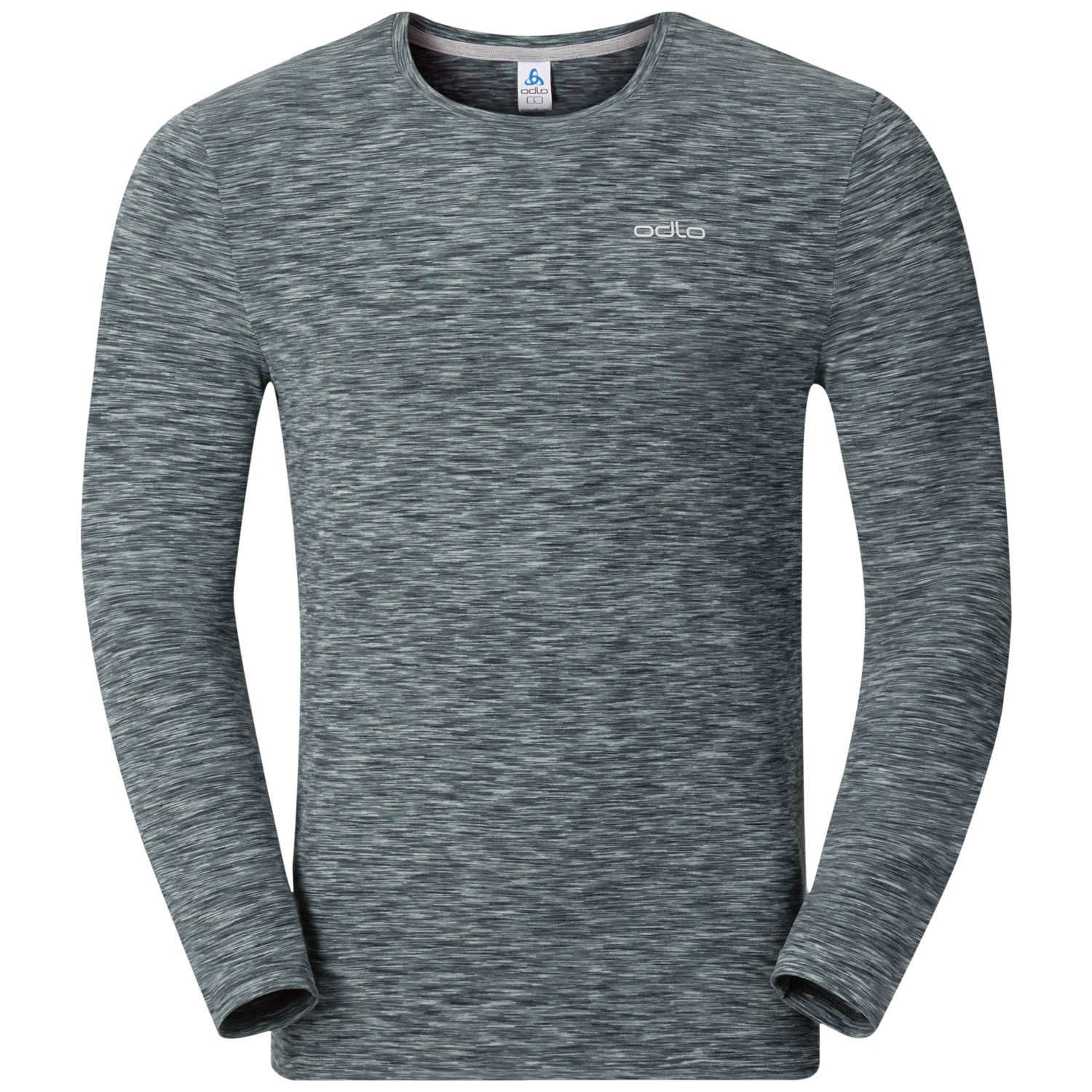 T Shirt Sillian - Odlo Concrete Grey Space Dye