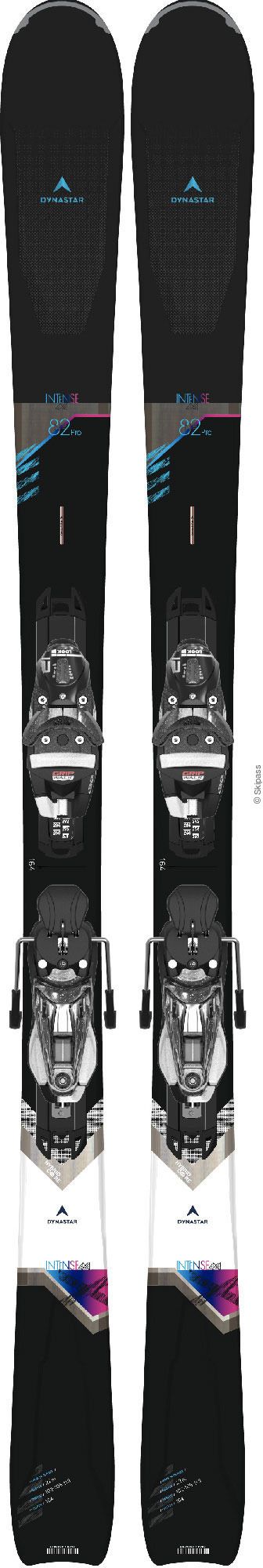 Pack Skis Intense 4x4 82 Pro 2020 + Fixations Nx12