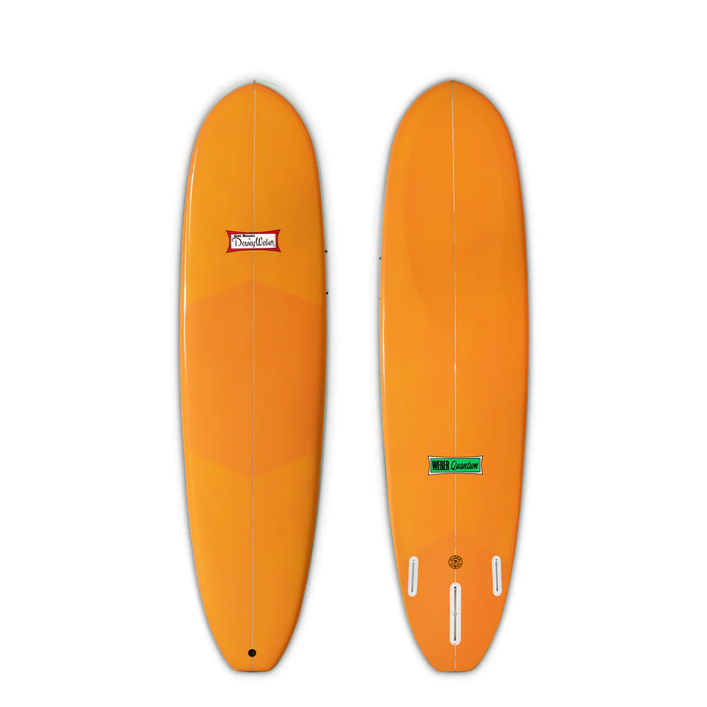 Planche de Surf Dewey Weber Quantum 7'2 - Jaune