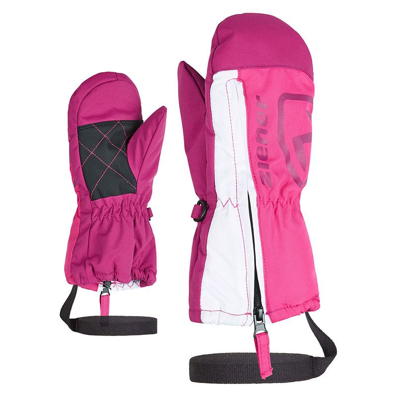 Moufle de Ski Leon Minis - Pop pink