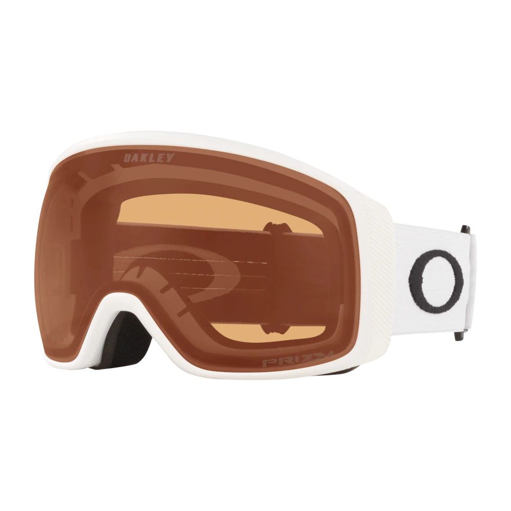 Masque de Ski Flight Tracker XL - Matte White - Prizm Persimmon