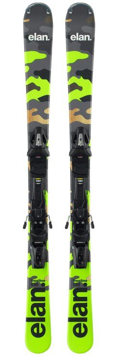 Pack minis skis FREELINE CAMO + Fixations EL 10.0 2021