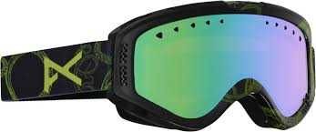 Masque de Ski Tracker - Krakken - Green Amber 