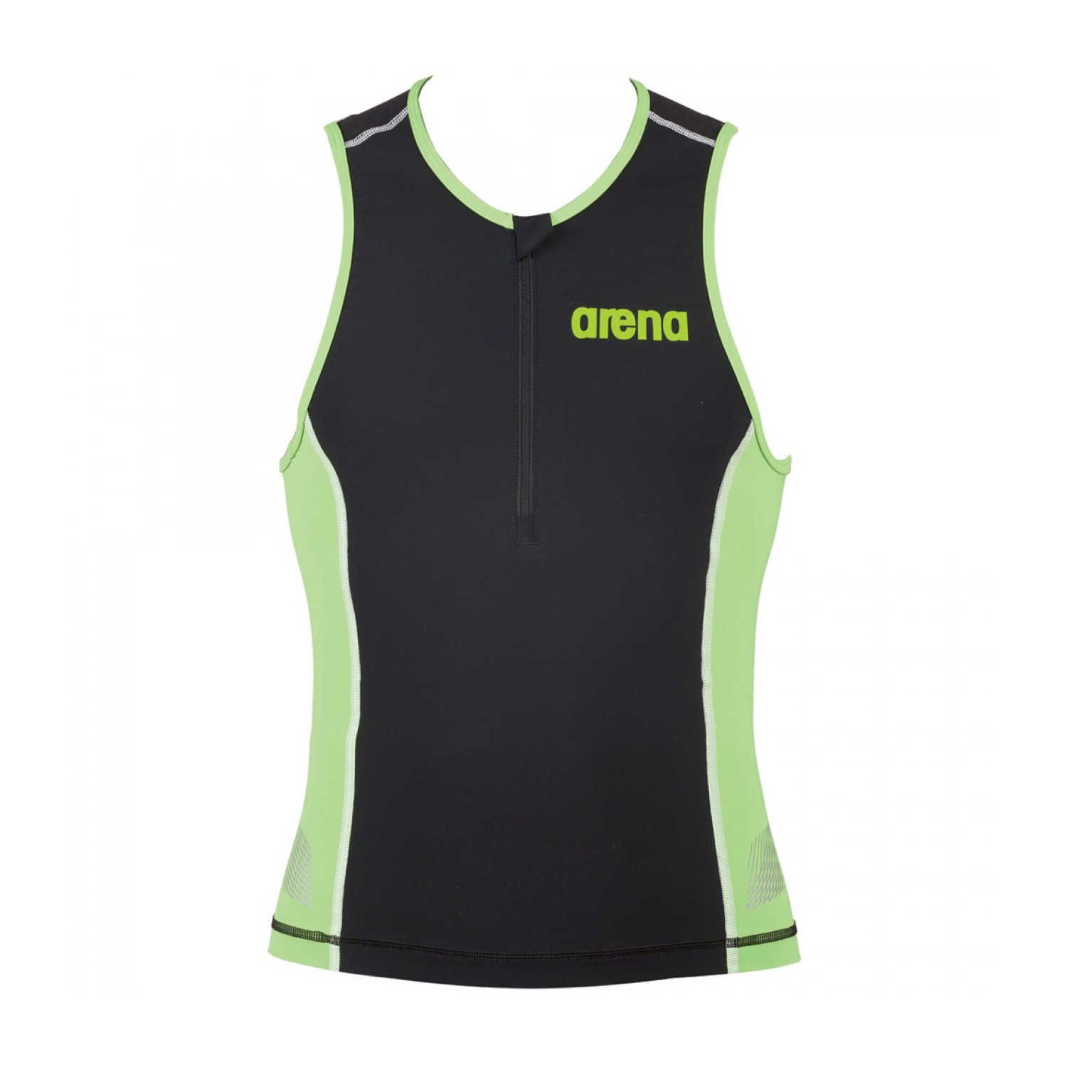 ARENA_T-Shirt 3855456 M Tritop St black/pea green_2014