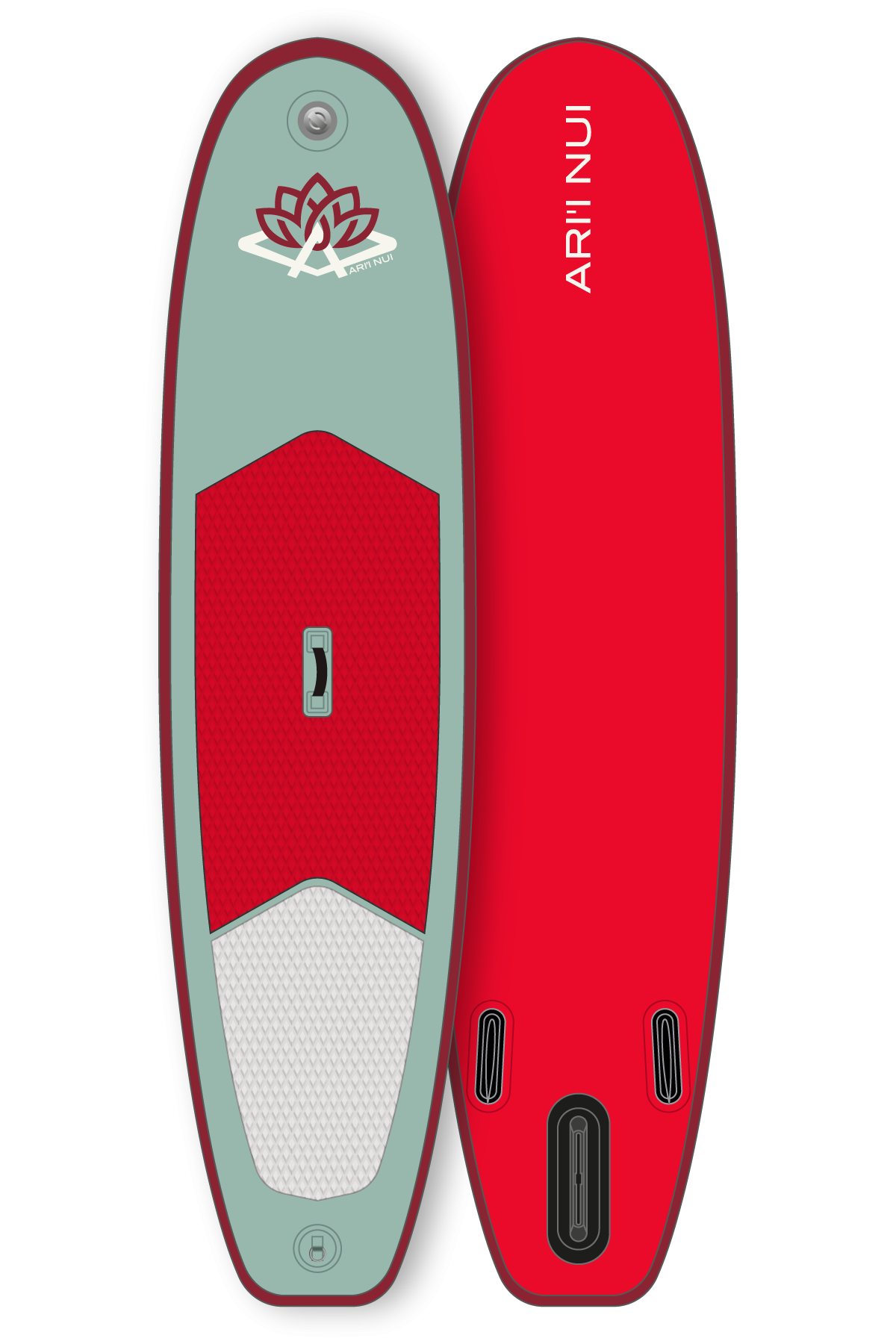 Stand up paddle gonflable 9'6 HLITE - Moss Red