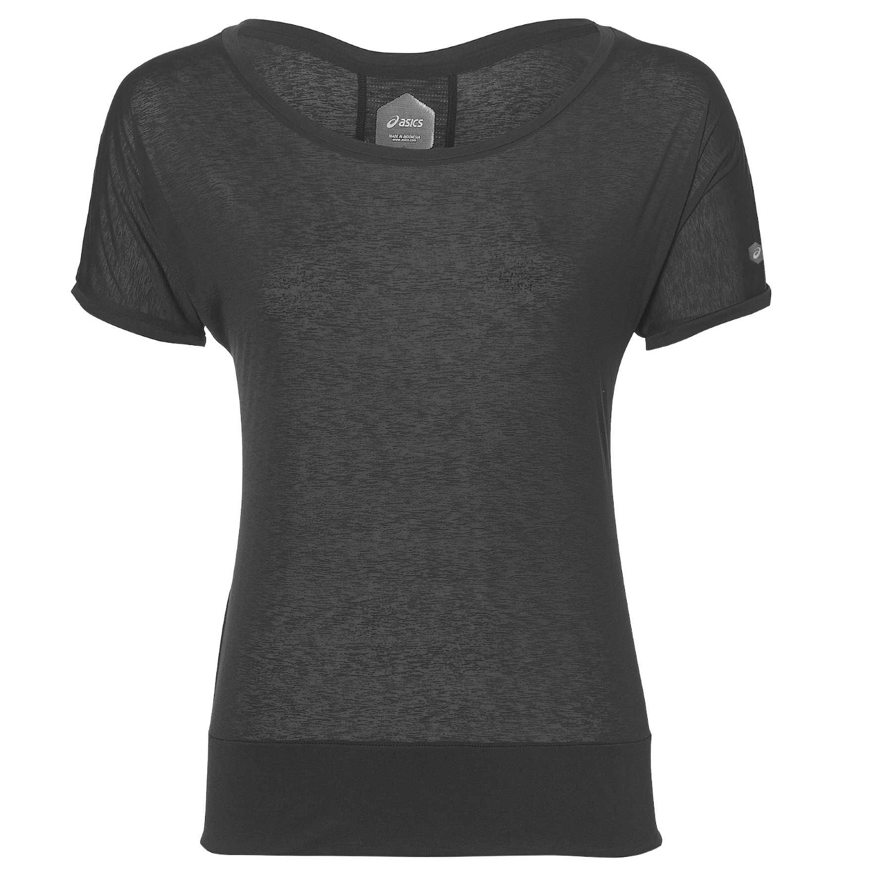 T-shirt Femme Crop Top - Performance Black