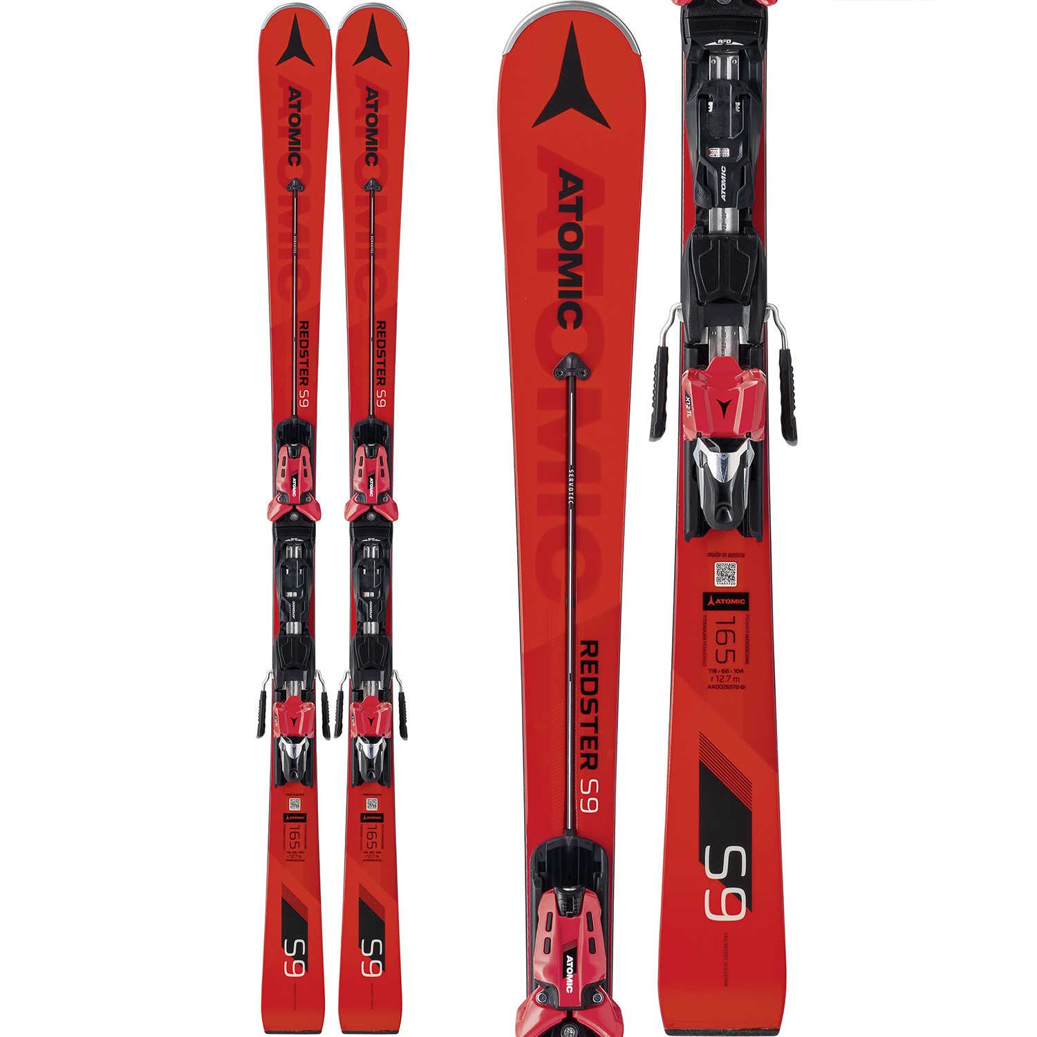 Pack Ski Atomic Redster S9 + fixations  X 12 TL 