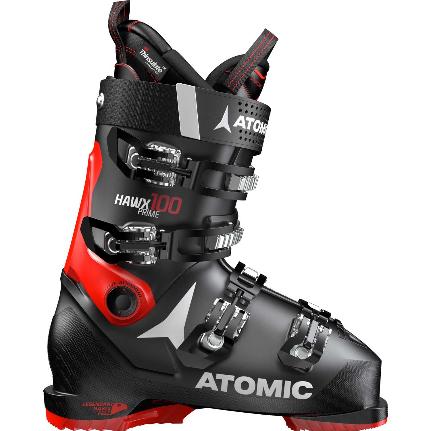 Chaussures ATOMICHAWX PRIME 100 black red 2019