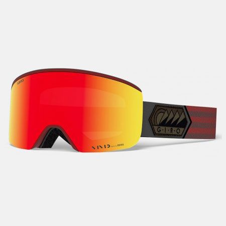 Masque de Ski Axis - Dark Red Sierra - Vivid Ember + Vivid InfraRed