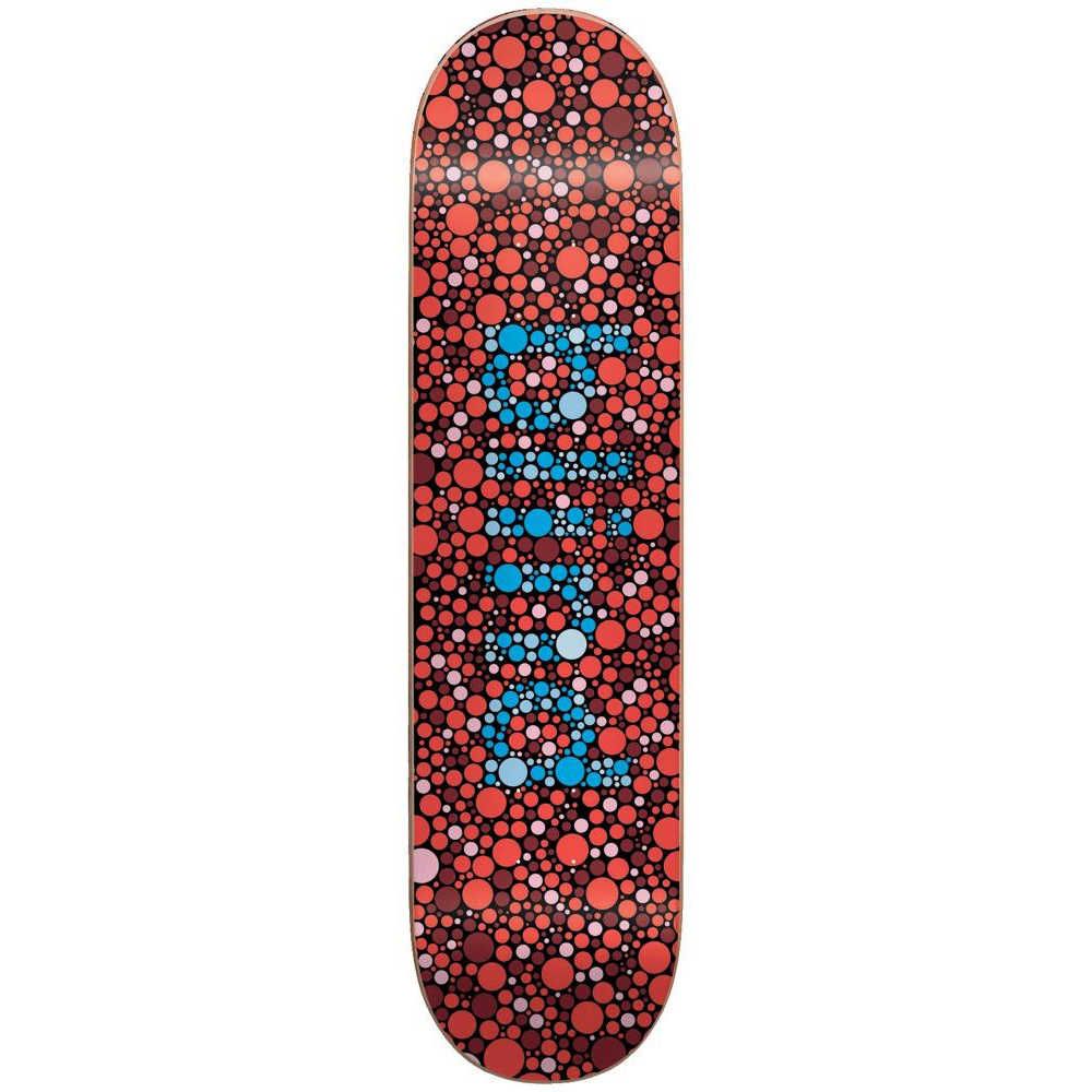 Plateau Skateboard Pp Color RHM Rouge 8.5 X 32.1
