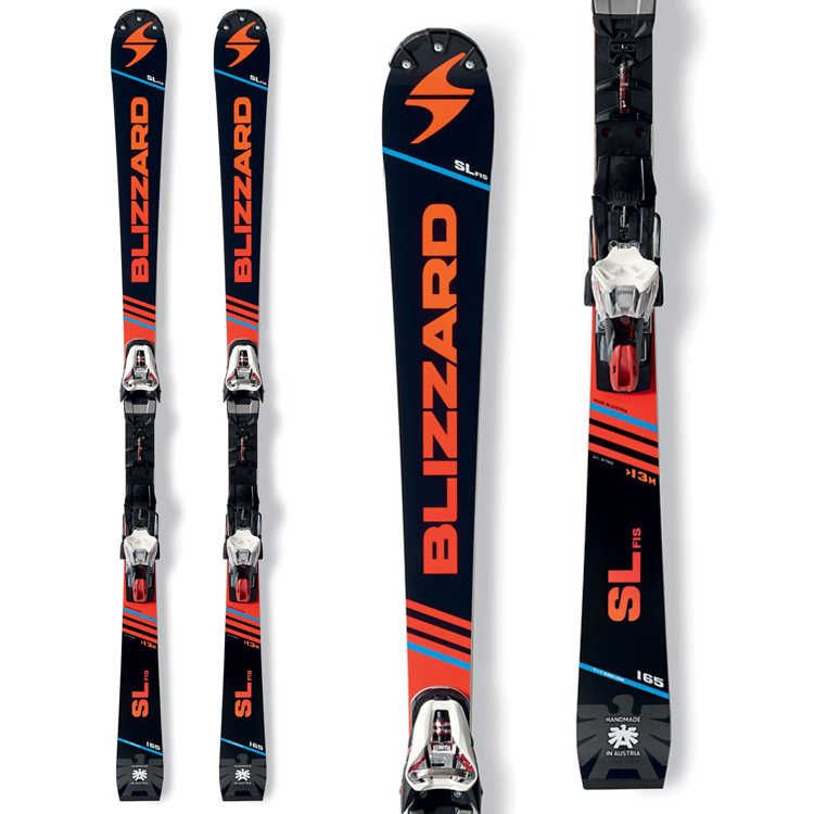 Pack skis SL FIS Racing + Fixations XCell 16