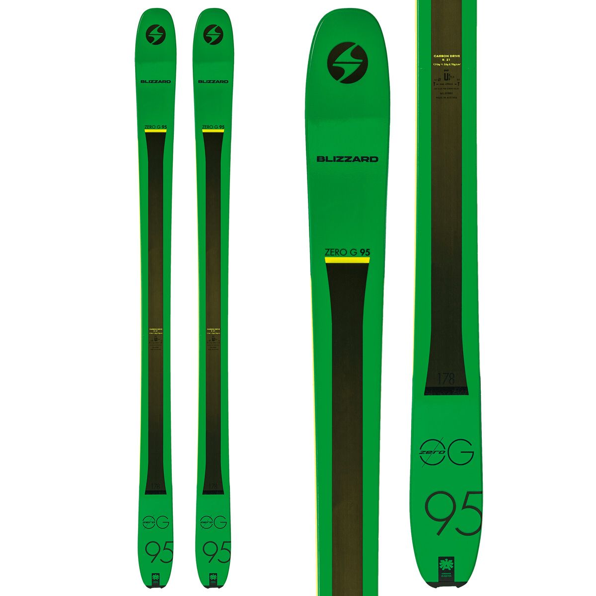 Pack Ski Rando Zero G 95 + Fixations
