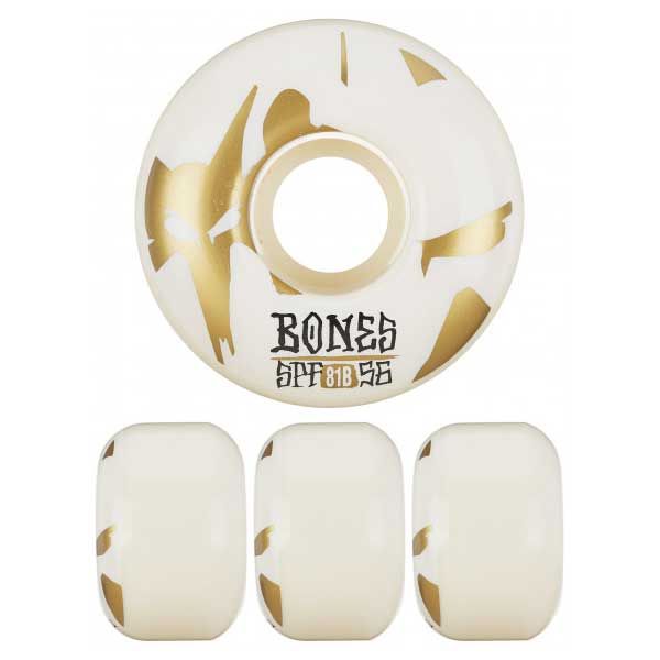 Roues Bones Weels (jeu de 4) SPF P2 Reflection 54 mm 81B